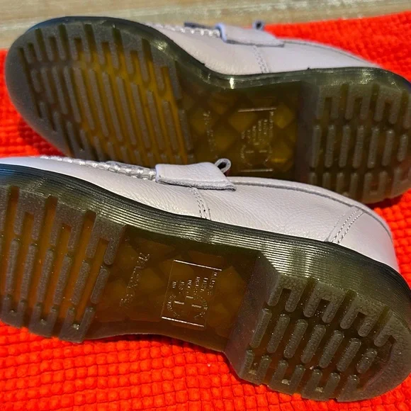 Dr. Martens Adrian Frosted Lavender Tassel Loafers - Picture 4 of 6